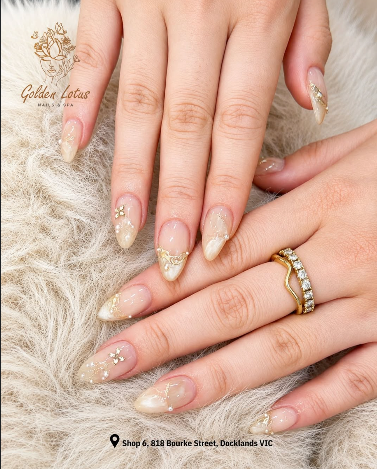 Premium nail tools and boutique spa details